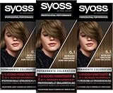 Syoss Color Coloration 6_1 Natürliches Dunkelblond (115 ml), permanente...