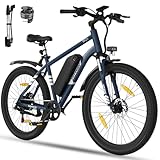 HITWAY E Bike 27,5'/26' Elektrofahrrad E-Mountainbike mit 250W Motor,...