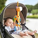 TUMAMA Giraffe Hängendes Rasselspielzeug,Baby Kinderwagen Spielzeug mit...