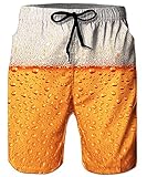 ALISISTER 3D Herren Badeshorts Neuheit Grafik Badehose Herren Sommer...