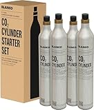 BLANCO Starterset CO2-Zylinder 4er Set | Passend zur Drink.soda &CHOICE.all...