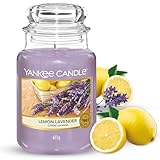 Yankee Candle BLACK CHERRY Duftkerze, Wax, Violett, 10.7 x 16.8 x 1 cm, 623