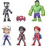 Marvel Spidey and His Amazing Friends Maskierte Helden Multipack, 10 cm...