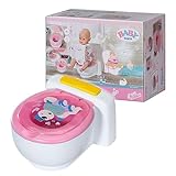BABY born Toilette für Puppen mit Geräuschfunktion und Häufchen zum...
