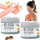 TZQFROCE Bee Venom Pain Cream 2 Stück Bienengift Schmerzcreme Bienengift...
