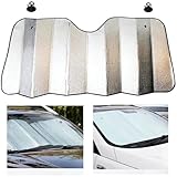 Prelisee Sonnenschutz Auto Frontscheibe Frontscheibenabdeckung Auto...