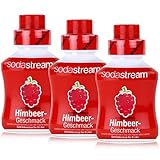 SodaStream Getränke-Sirup Softdrink Himbeer Geschmack 375ml (3er Pack)