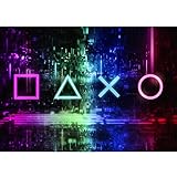 Runa Art Fototapeten 396 x 280 cm Spielkonsole Gamers - Vlies...