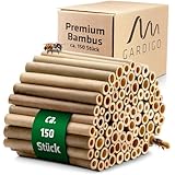 GARDIGO® Bambusröhrchen Premium für Insektenhotel - 150 Stück | Premium...