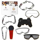 Virtual Reality Ausstechformen, 4-teiliges Set, USA-Weißblech, Stahl –...
