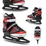 ATTABO Verstellbare Schlittschuhe für Kinder und Jugendliche 31-36 EU...