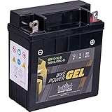 intAct - GEL MOTORRADBATTERIE | Batterie mit +30% Startleistung. Für...