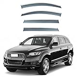 lixuejian 4 Stück Auto Windabweiser Regenabweiser,für Audi Q7,Regenschutz...
