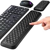 Zaxiva Handballenauflage für Tastatur und Maus, Ergonomisches Memory Foam...