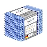 Glart 48GR 10er Set Premium Grubentücher, Geschirrtücher Küchentücher...