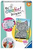 Ravensburger 18246 BeCreative String Art Katzen - Kreative Fadenbilder mit...