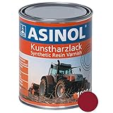ASINOL RAL 3003 Rubinrot - Harz Kunstharzlack Hochglanz für Metall,...