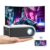 Mini Beamer, WiFi Beamer Full HD 1080P Unterstützt, Kolexa Mini Projektor...