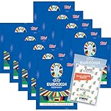 Bundle mit UEFA EURO 2024 Germany - Sammelsticker - 10 Tüten + Exklusive...