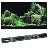 3D-Effekt Meeresboden Wasser Gras Poster Selbstklebende PVC Aquarium...