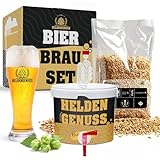 Heldengenuss - Bierbrauset Weizen - 5L Bier - [Echtes Brauerlebnis] - Bier...