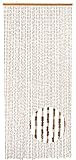 Kobolo Türvorhang Bamboo, 90x200cm, 45 Stränge, braun, Bambusvorhang als...