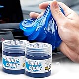 2 Stück Auto Reinigungsgel Tastatur Schleim Reinigungsgel für den...