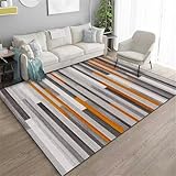 RUGMRZ Teppich rechteckig Küche 180x280CM Küchenteppiche großer orange...