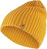 Fjallraven Unisex Övik Melange Beanie Hat, Mustard Yellow, Einheitsgröße...