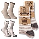 4 Paar Alpaka Socken Herren Damen Wintersocken warme Wollsocken 20940...