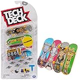 Tech Deck, Ultra-Deluxe Fingerboard 4er-Set, mit authentischer...