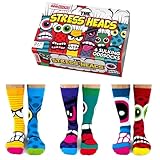 Stress Heads Herren Oddsocks United Oddsocks, Farbe: mehrfarbig, Size EU...