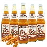 6 x 0,7l Sanddornsaft (100% Direktsaft) - Original Satower