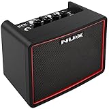 NUX Mighty Lite BT MKII Tragbarer Desktop-Gitarren-/Bassverstärker, 3...