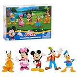 Just Play Disney Junior Mickey Mouse-Sammelfiguren-Set, 5er-Pack, 7,6 cm...