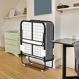 Jopassy Klappbett 90x200cm, Gästebett Klappbar mit ca.13CM Dicke...