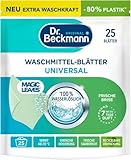 Dr. Beckmann MAGIC LEAVES Waschmittel-Blätter UNIVERSAL | vordosierte &...