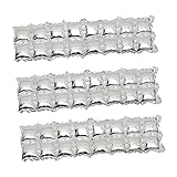 OUNONA 3 Stück Teiliges Aluminiumfolie Balloon Hintergrund Wanddeko für...