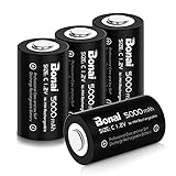 BONAI C Akku 5000mAh Baby C Wiederaufladbar Batterien Hohe Kapazität C...