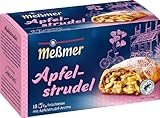 Meßmer Apfelstrudel, 18 Teebeutel, Vegan, Glutenfrei, Laktosefrei