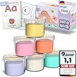 Valy&Oli® Knete - Extraweiche Vegane Kinderknete ab 1 2 3 Jahren [inkl....