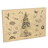 Food & Fitness Adventskalender 2025 Puzzle Design – 24 Superfood &...