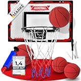 VALENESS® Mini Basketballkorb Indoor [für Tür & Wandmontage] - Kleiner...