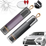 Safepro X Notfallhammer, Safe Pro x für Autoscheiben, Multifunktional...