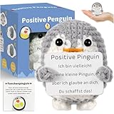 Mini Positive Penguin Geschenk, Lustiger Pocket Hug Pinguine Süßes...
