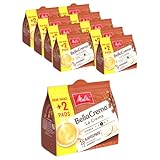 Melitta BellaCrema La Crema gemahlener Röstkaffee in Kaffee-Pads 10 x 16 +...