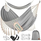 KESSER® Hängematte 320x150 cm belastbar bis 300 kg, wetterfeste &...