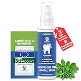 Dentalspray für Hunde & Katzen 100% natürlich 200 ml - Zahnpflege Dental...