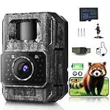 MAXDONE Wildkamera mit Handyübertragung APP - Wildtierkamera 4K 64MP HD...