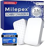 Milepex® Schmutzradierer [10x] – Premium Schwamm für Wand, Boden,...